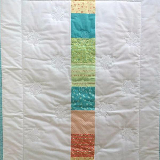 Personalised Custom Made Flowers, Bees and Birds Quilt - Littler Quilts
