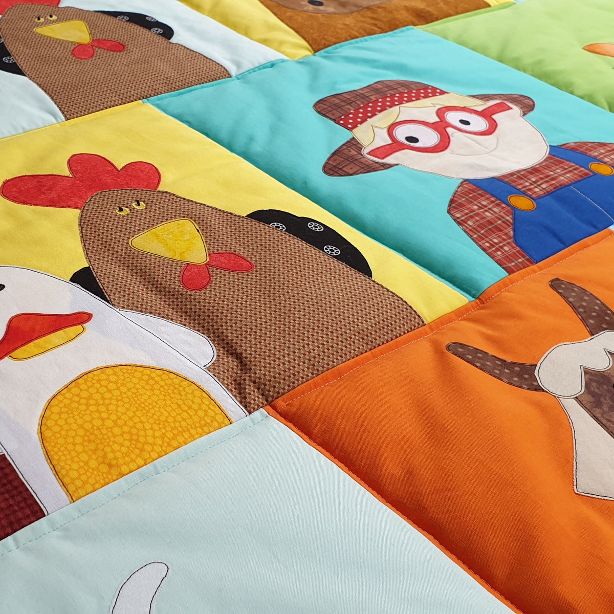 Windy Hill Farm Custom Made Personalised Quilt - Littler Quilts