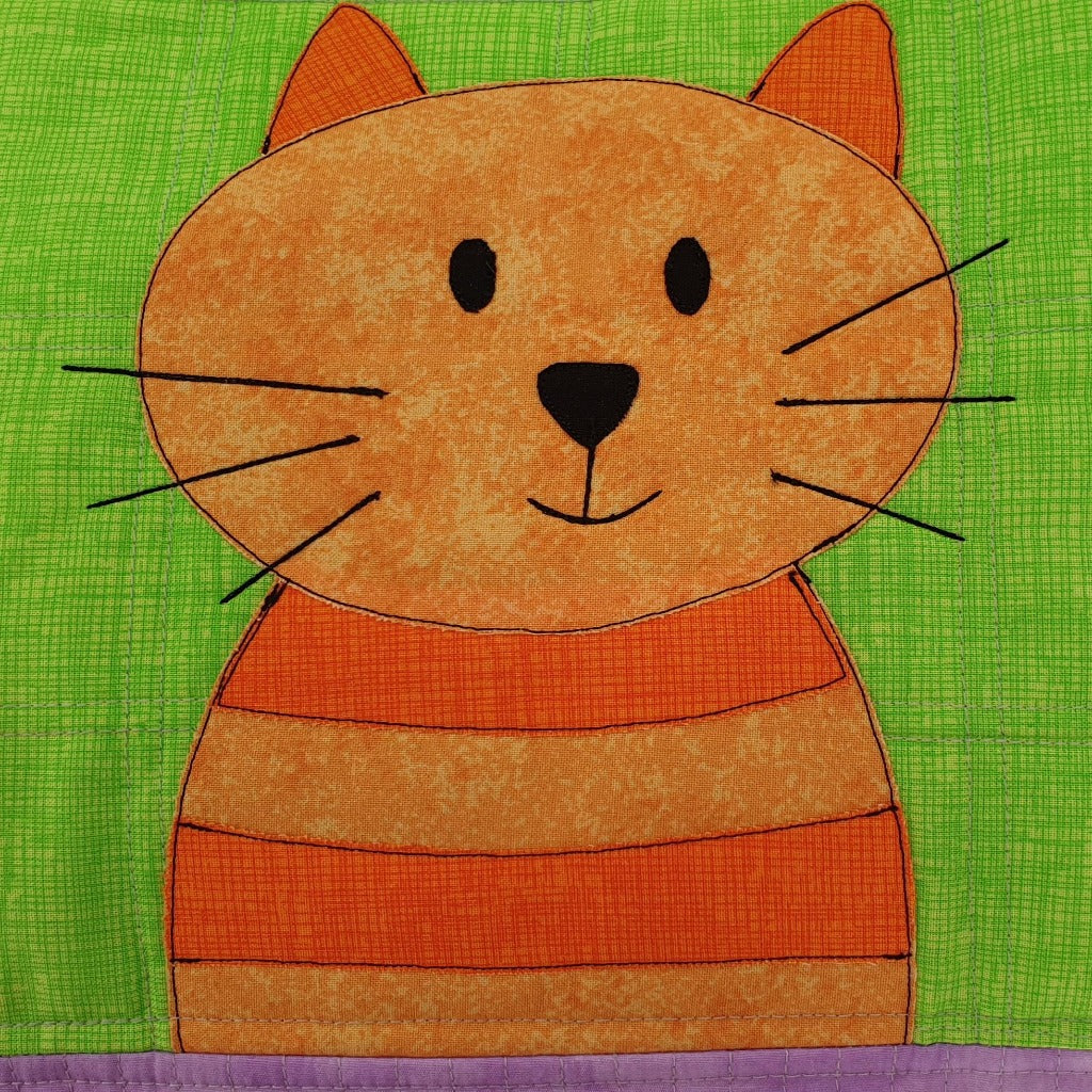 Custom Made Cute Cats Quilt - Littler Quilts