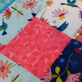 Custom Made Hummingbird Baby Quilt - Littler Quilts