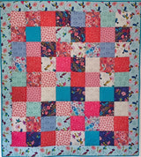 Custom Made Hummingbird Baby Quilt - Littler Quilts