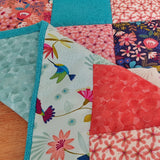 Custom Made Hummingbird Baby Quilt - Littler Quilts