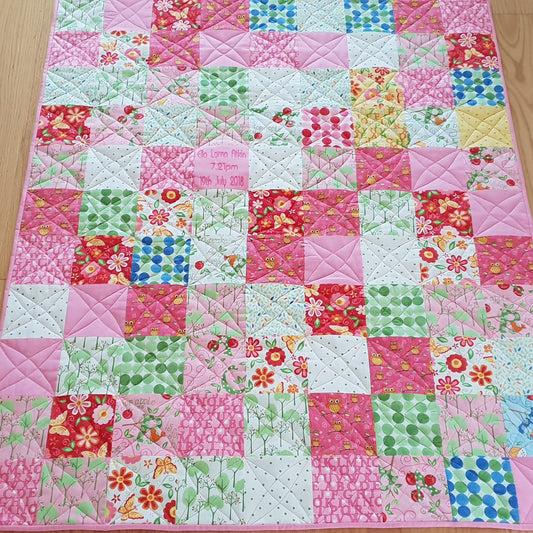 Custom Made Owl Quilt - Littler Quilts