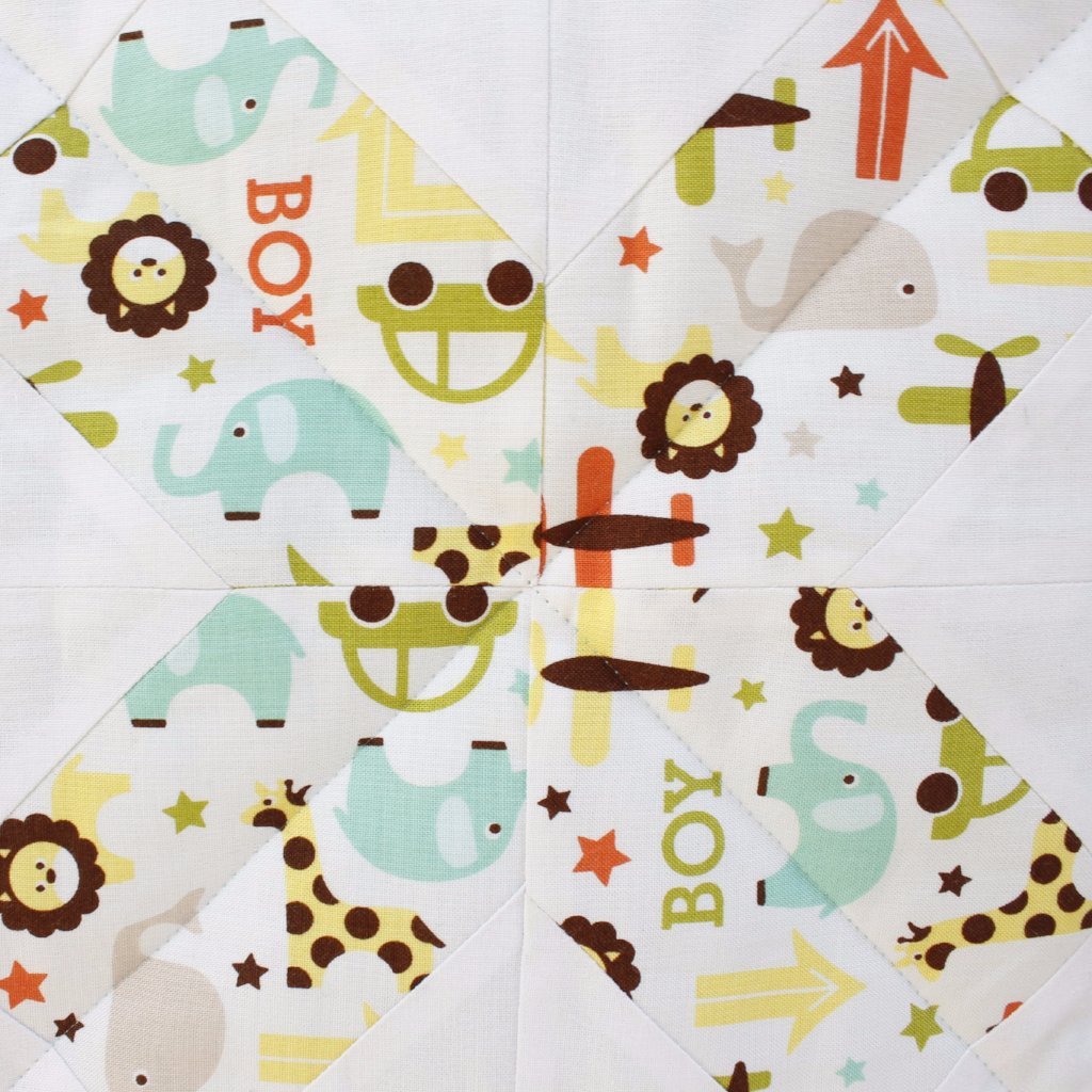 Custom Made Personalised Crosses Baby Quilt - Littler Quilts