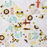 Custom Made Personalised Crosses Baby Quilt - Littler Quilts