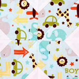 Custom Made Personalised Crosses Baby Quilt - Littler Quilts
