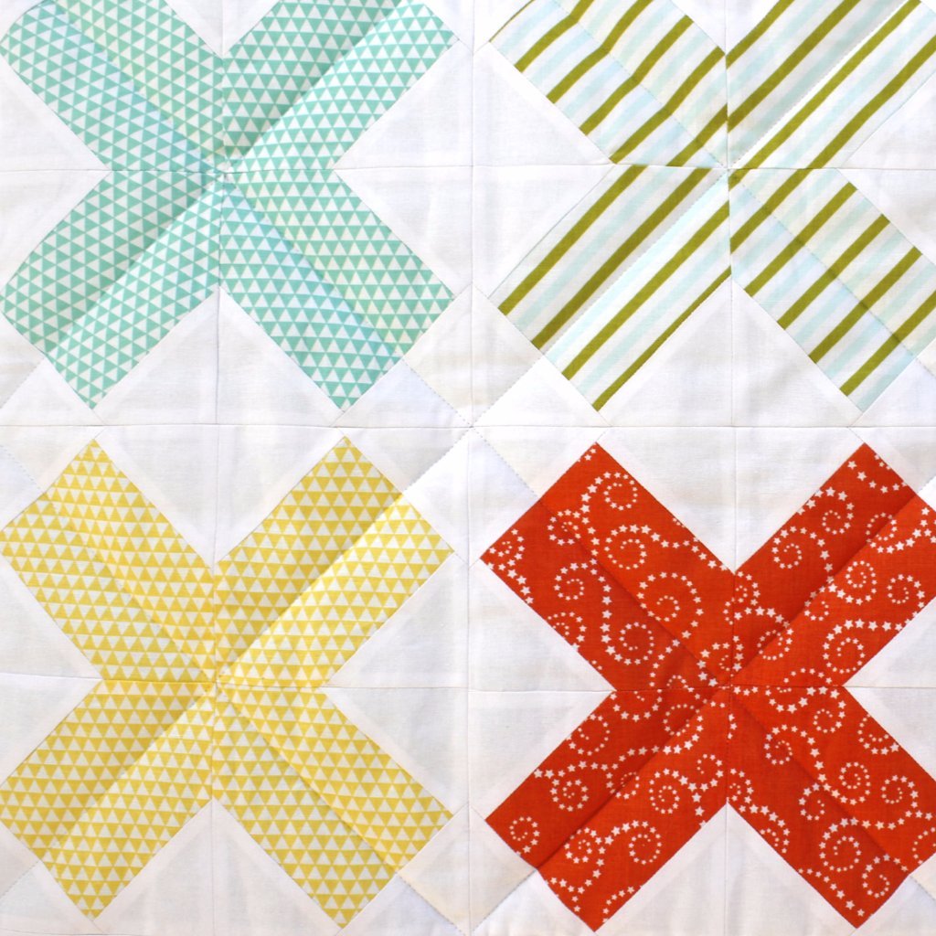 Custom Made Personalised Crosses Baby Quilt - Littler Quilts