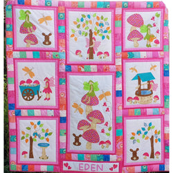 Custom Made Personalised Fairies Quilt - Littler Quilts