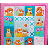 Custom Made Personalised King of the Jungle Quilt - Littler Quilts