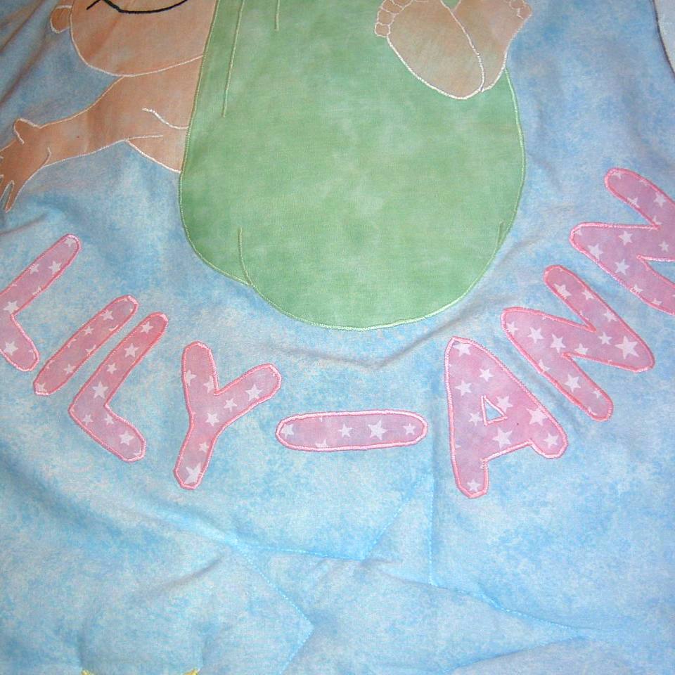 Custom Made Personalised Special Delivery Quilt - Littler Quilts