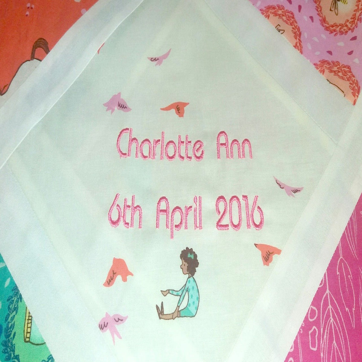 Custom Made Personalised Wee Wander Quilt - Littler Quilts