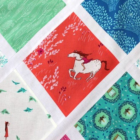 Custom Made Personalised Wee Wander Quilt - Littler Quilts