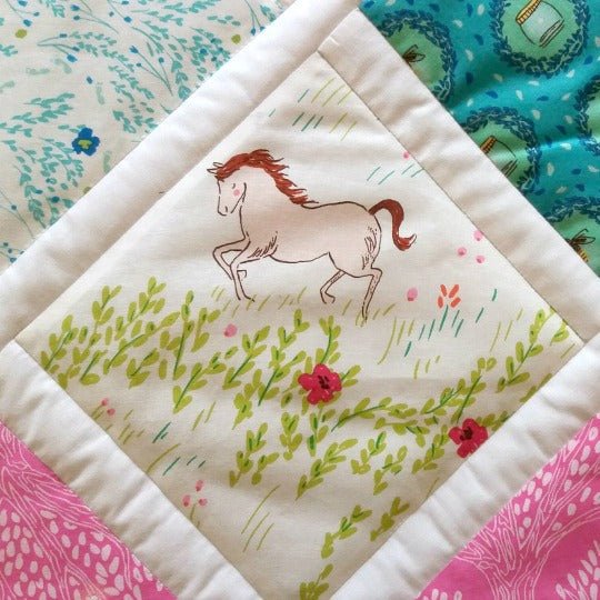 Custom Made Personalised Wee Wander Quilt - Littler Quilts