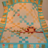 Custom Made Personalised Whoo Loves You Quilt - Littler Quilts