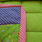 Custom Made Sunday PicNic Patchwork Baby Quilt - Littler Quilts