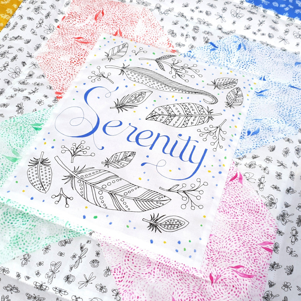 Custom Made Words of Wisdom Quilt - Littler Quilts
