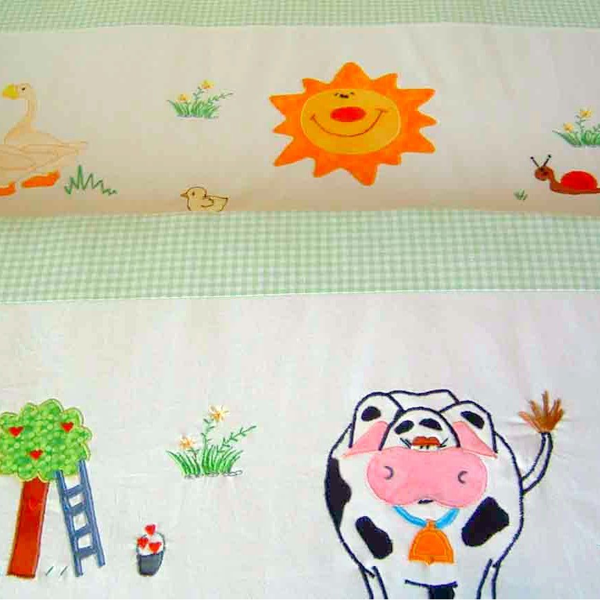 Farm Quilt & Bumper Set - Littler Quilts