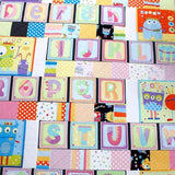 Fun Monsters Alphabet Quilt - Littler Quilts