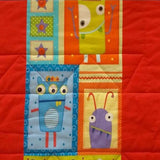 Fun Monsters Alphabet Quilt - Littler Quilts