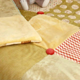 Handmade Microfibre Patchwork Nursery Quilt - Littler Quilts