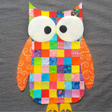 Hootsville Row Single Bed Quilt - Littler Quilts