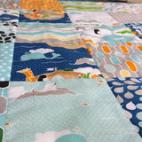 Into The Ark Personalised Baby Quilt - Littler Quilts