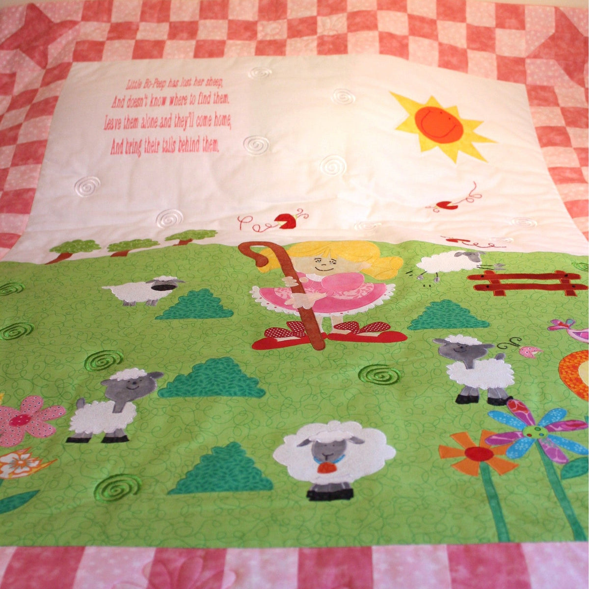 Little Bo-Peep Nursery Rhyme Quilt - Littler Quilts