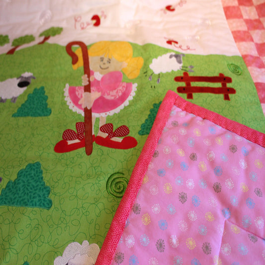 Little Bo-Peep Nursery Rhyme Quilt - Littler Quilts
