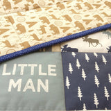 Little Man Baby Quilt - Littler Quilts
