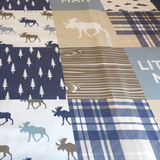 Little Man Baby Quilt - Littler Quilts