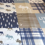 Little Man Baby Quilt - Littler Quilts