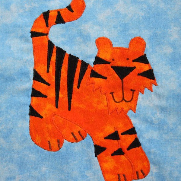 Personalised Custom Made Jungle Quilt - Littler Quilts