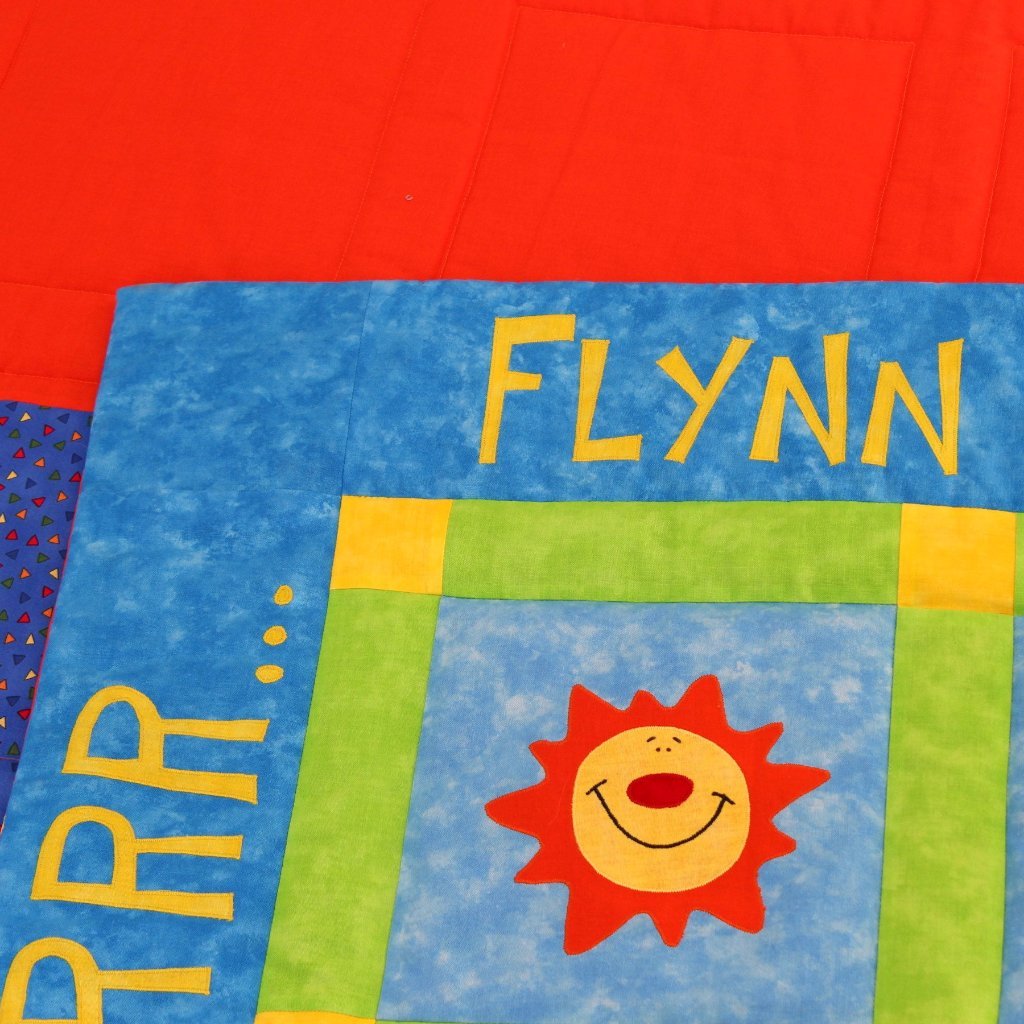 Personalised Custom Made Jungle Quilt - Littler Quilts