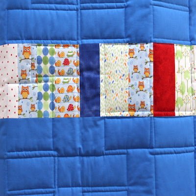 Personalised Custom Made Owl Quilt - Littler Quilts