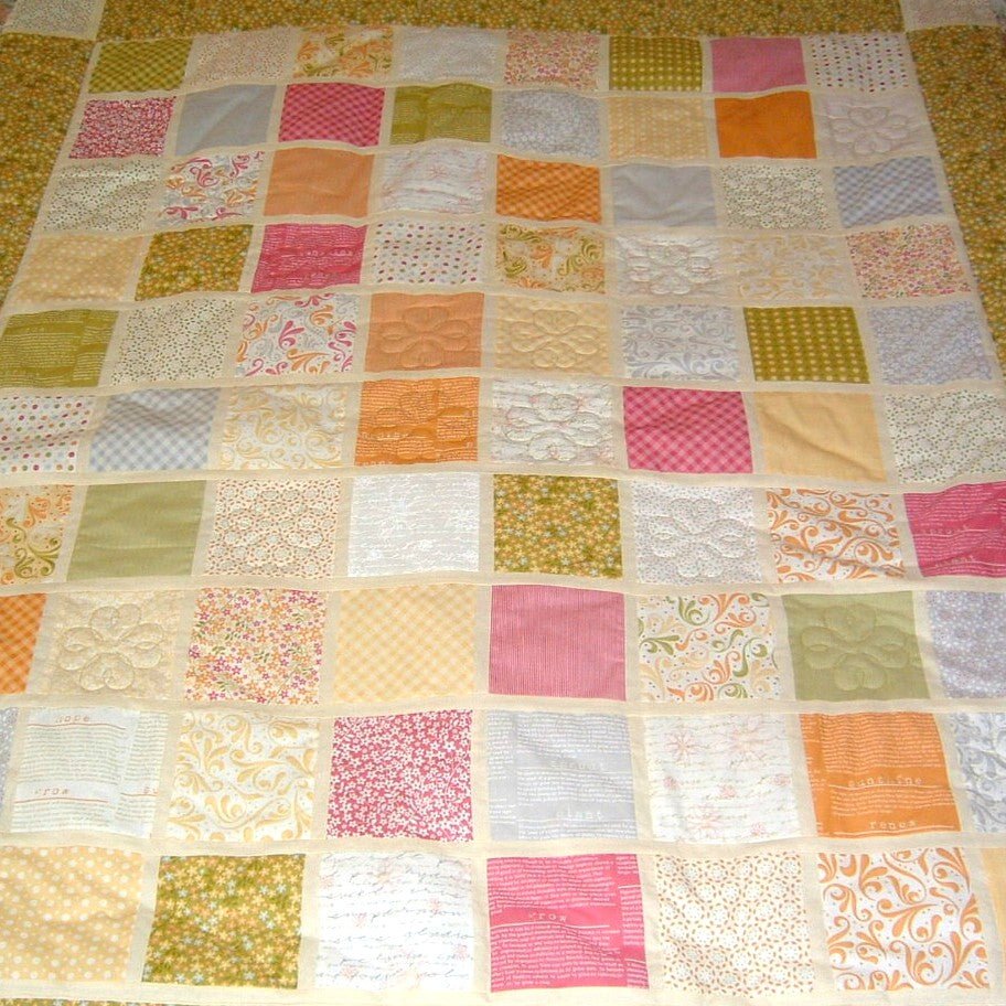 Personalised Patchwork Baby Quilt - Littler Quilts