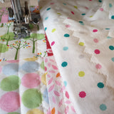 Personalised Scrappy Patchwork Owl Quilt - Littler Quilts