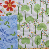 Personalised Scrappy Patchwork Owl Quilt - Littler Quilts