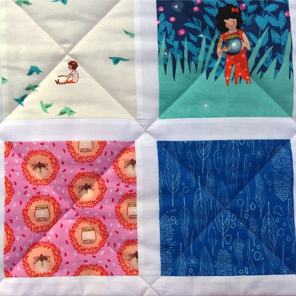 Personalised Wee Wander Quilt - Littler Quilts