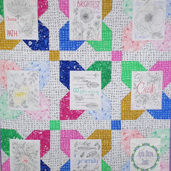 Words Of Wisdom Custom Made Quilt - Littler Quilts